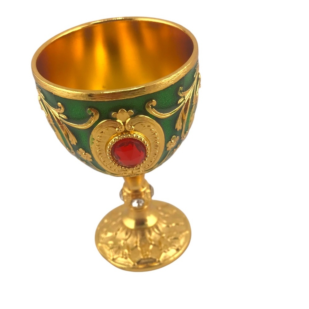 Vintage-Style Ornate Decorative Chalice Goblet/Shot Glass/Gift Idea/Home Decor